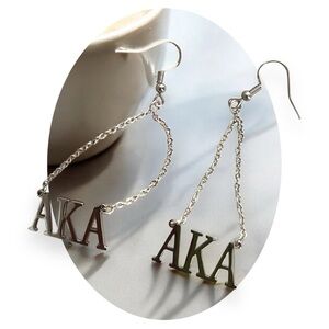 Silver AKA Dangle Earrings
